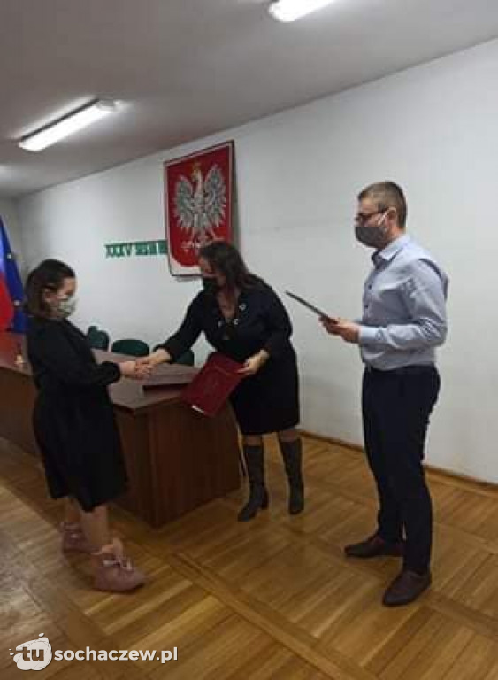 Stypendia wójt gminy Rybno zostały wręczone