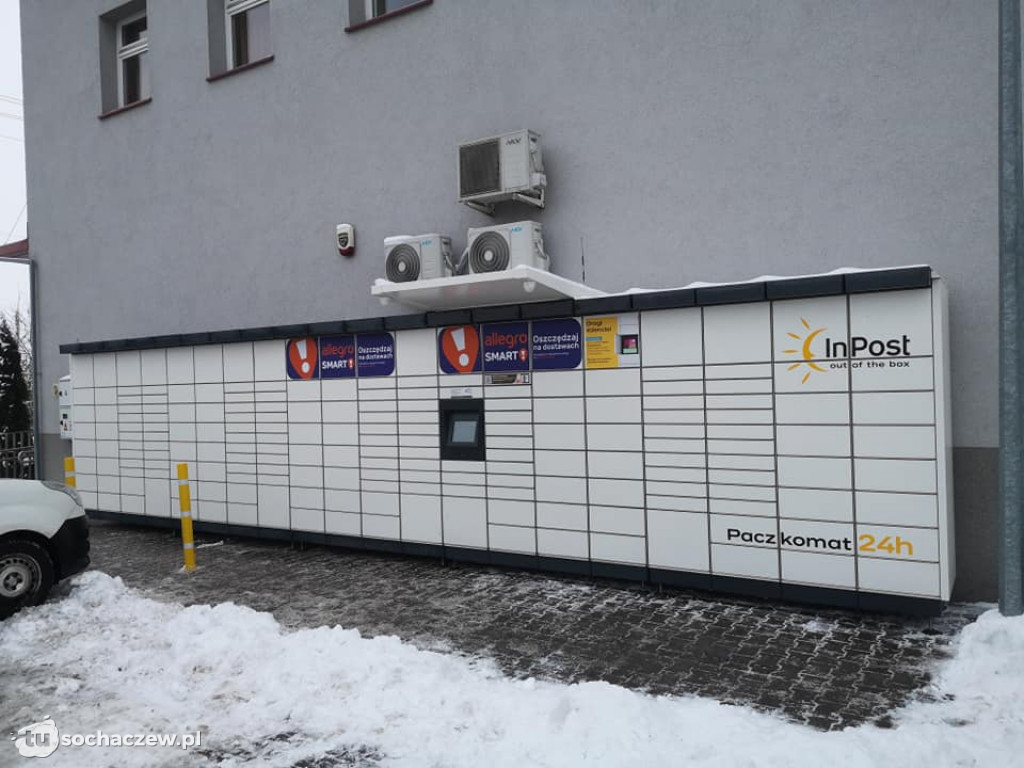 Paczkomat w Nowej Suchej został powiększony