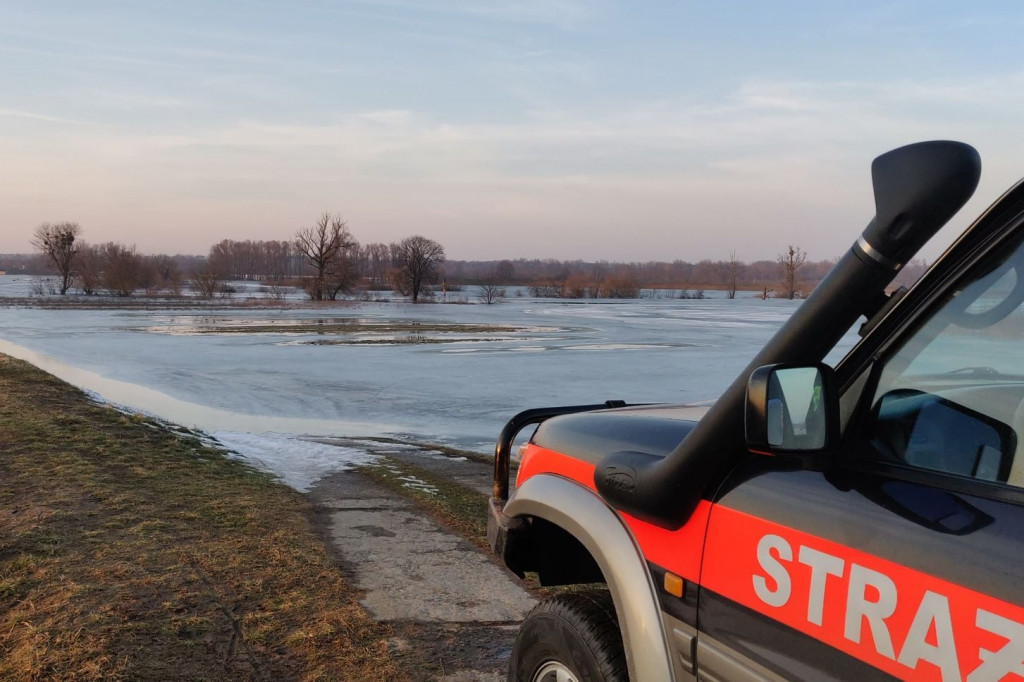 OSP Kamion monitoruje stan wód na Wiśle