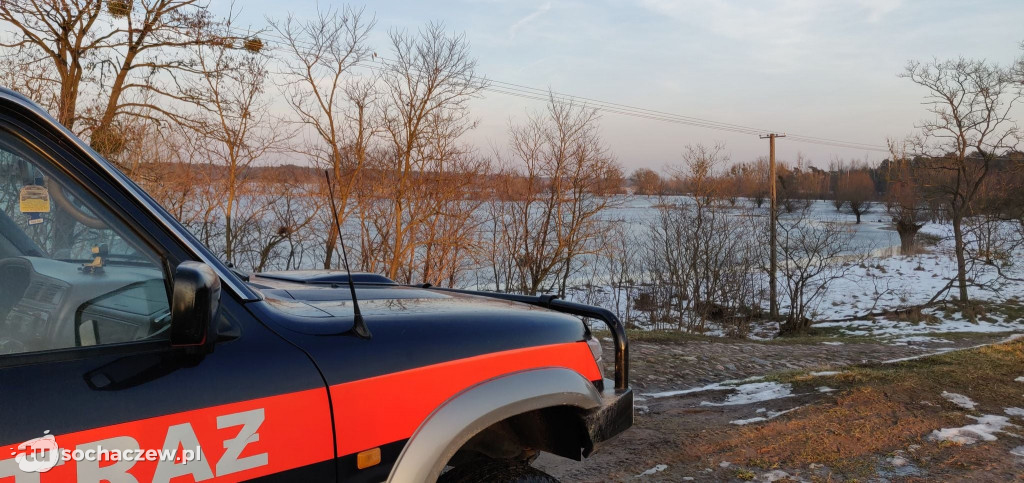 OSP Kamion monitoruje stan wód na Wiśle