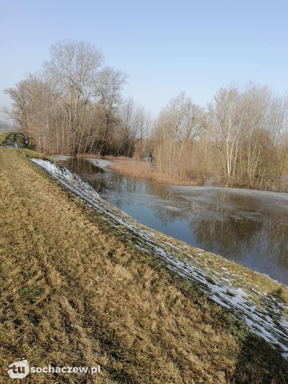 Kontrola wałów i bobrów w powiecie