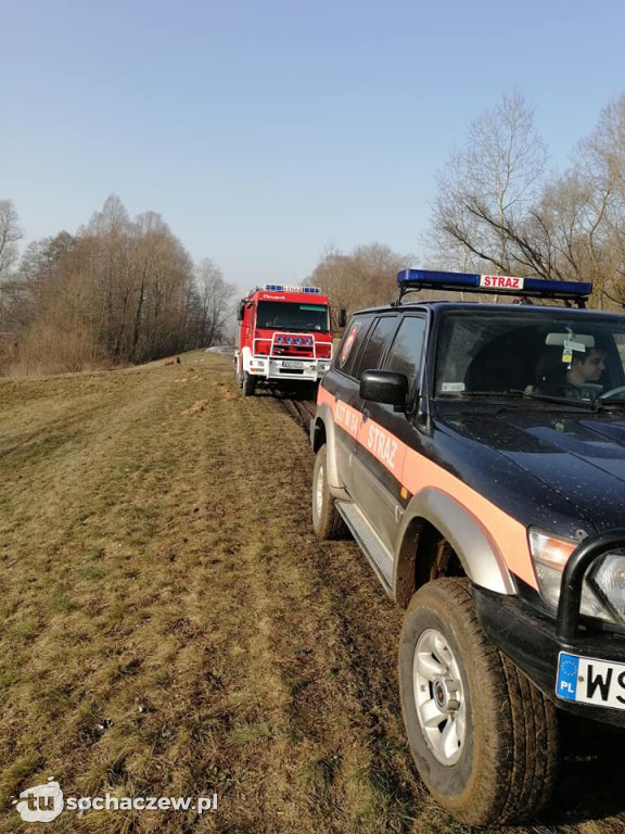 Kontrola wałów i bobrów w powiecie