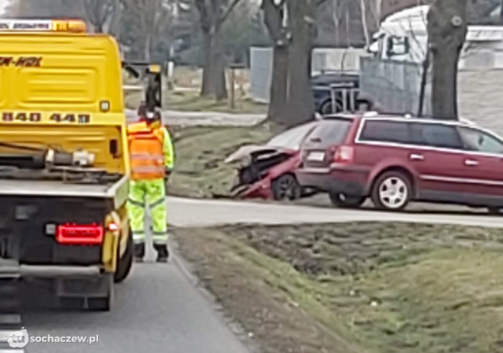 Wypadek w Kożuszkach Parcel
