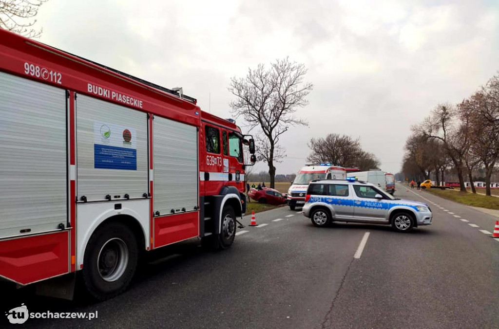 Wypadek w Kożuszkach Parcel