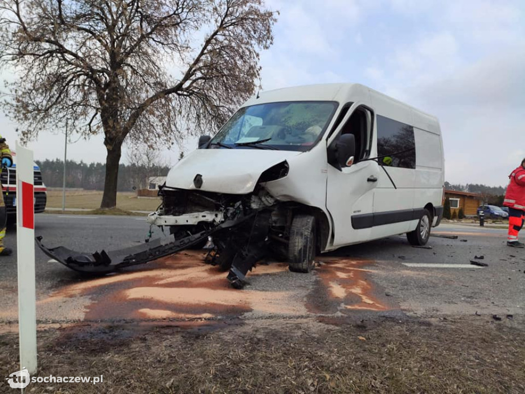 Wypadek w Kożuszkach Parcel