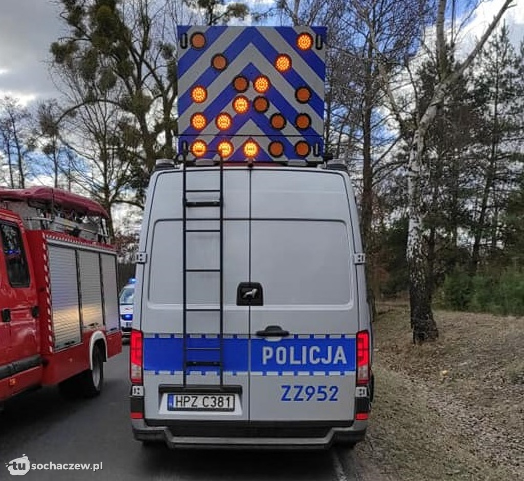 Wypadek w Szczytnie