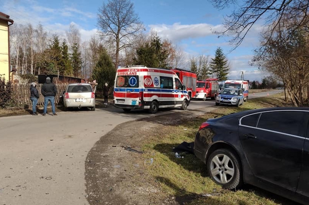 Wypadek w Szymanowie