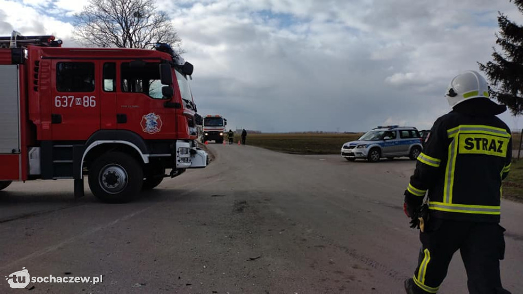 Wypadek w Szymanowie