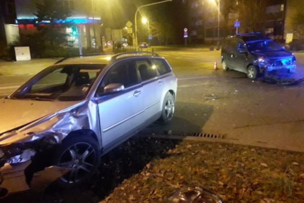 Wypadek w centrum Sochaczewa