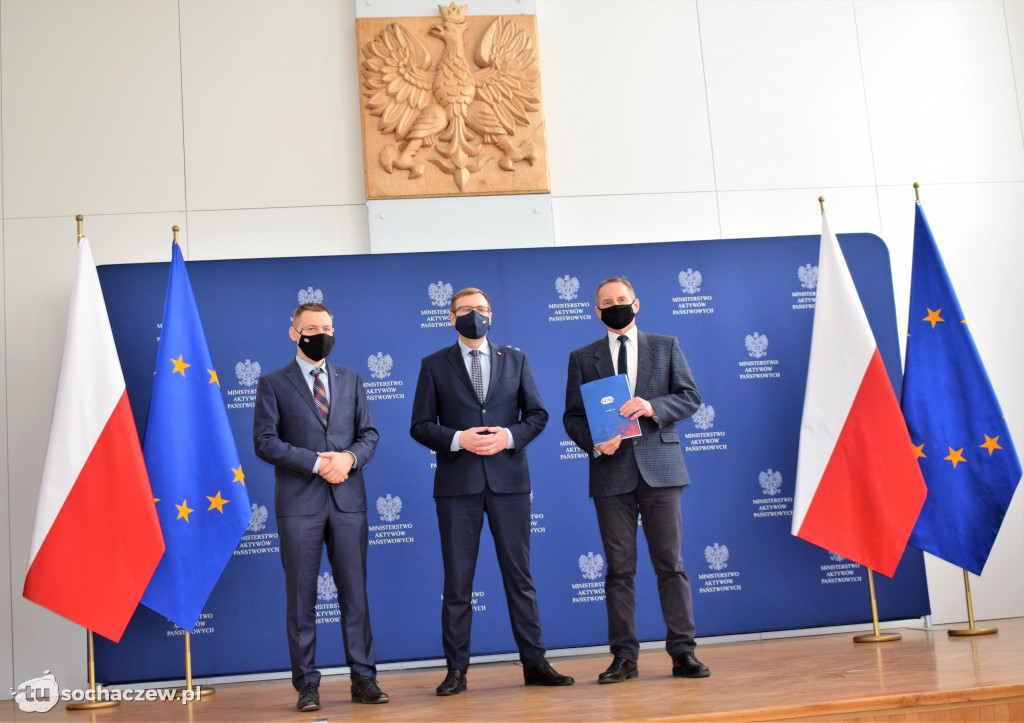 Ścieżka rowerowa wzdłuż wąskotorówki w Sochaczewie coraz bliżej
