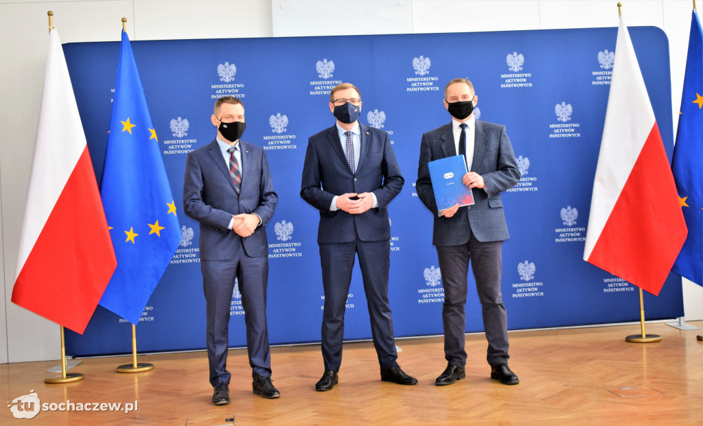 Ścieżka rowerowa wzdłuż wąskotorówki w Sochaczewie coraz bliżej