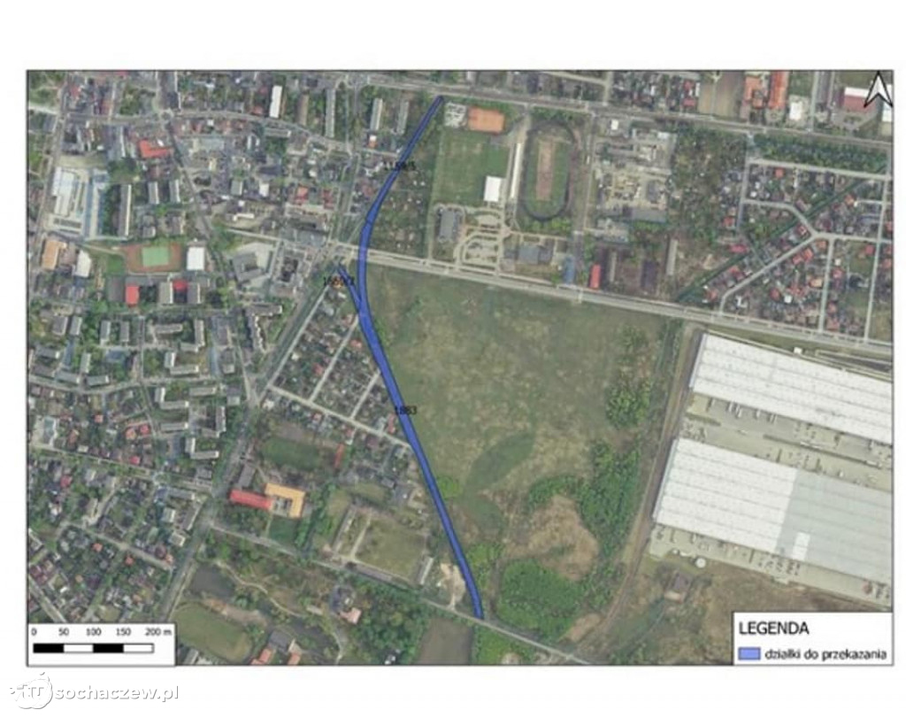 Ścieżka rowerowa wzdłuż wąskotorówki w Sochaczewie coraz bliżej