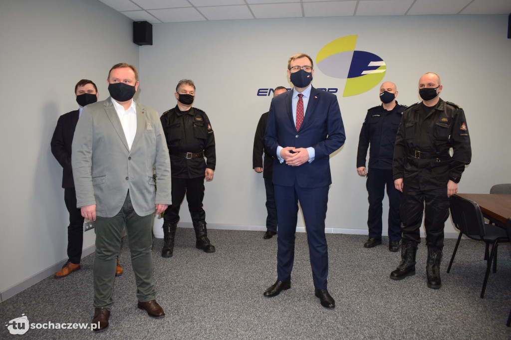 Energop przekazanie kamer dla straży pożarnej i policji