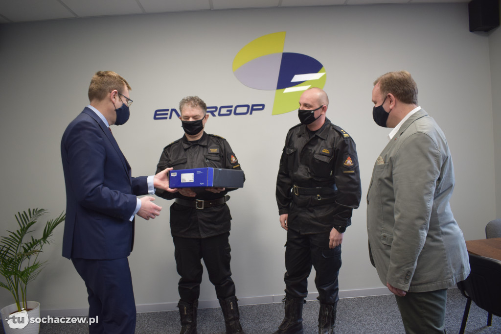 Energop przekazanie kamer dla straży pożarnej i policji