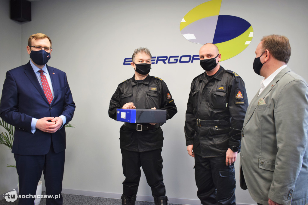 Energop przekazanie kamer dla straży pożarnej i policji