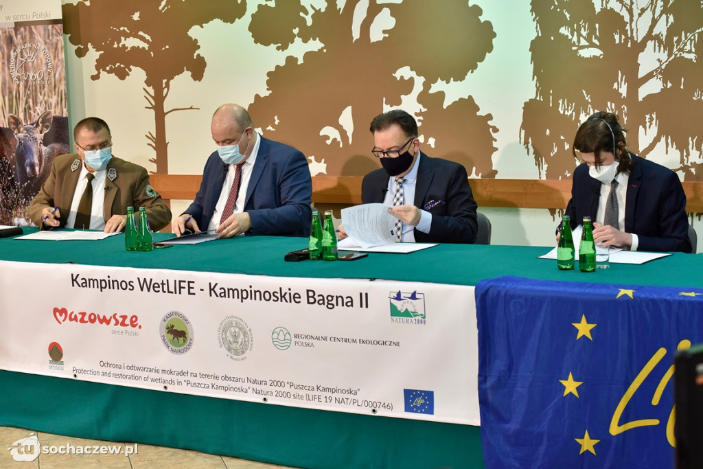 Puszcza Kampinoska: ponad 5 milionów na odnowę mokradeł