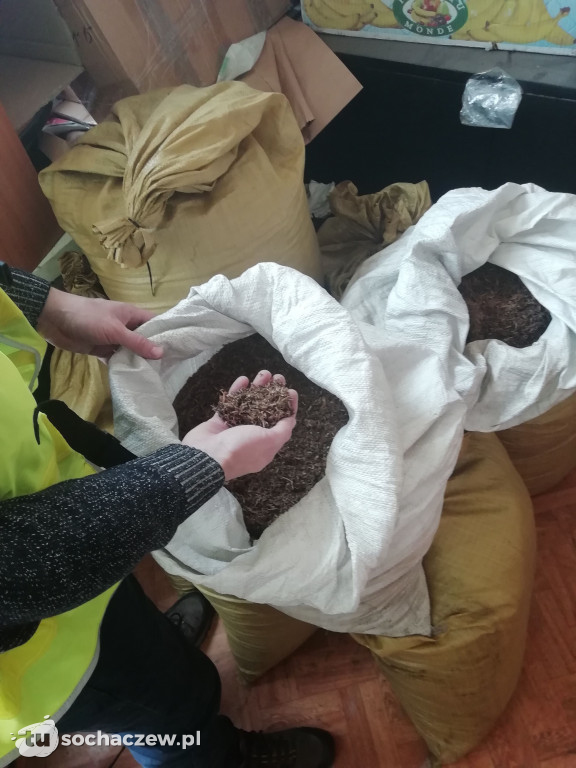 130 kg tytoniu bez akcyzy w rękach policji