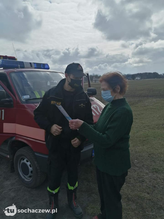 Akcja ulotka Covid-19.  Wszystkie jednostki OSP z gminy Iłów zaangażowane w dystrybucje