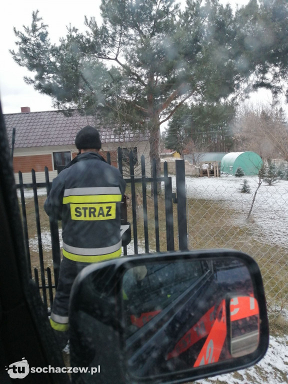 Młodzieszyn: strażacy dostarczają maseczki mieszkańcom