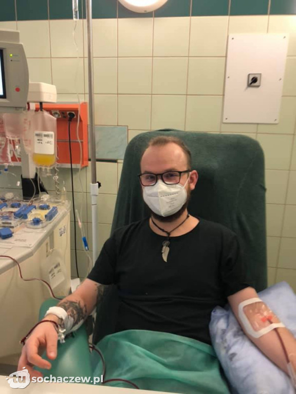 Oddał szpik, uratował życie