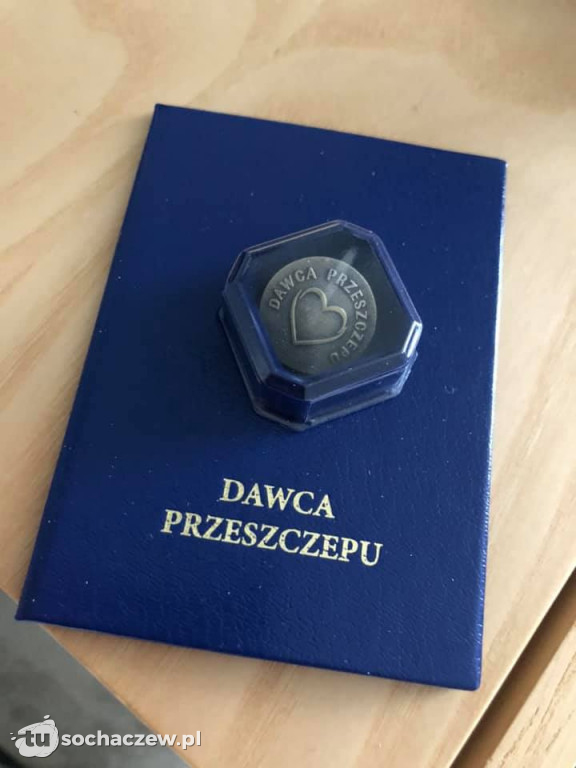 Oddał szpik, uratował życie
