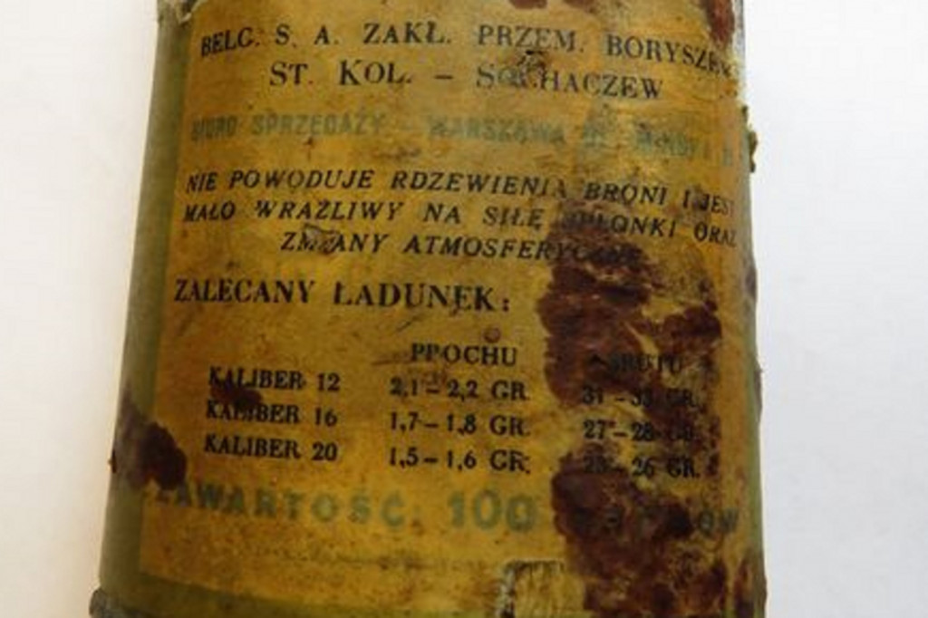 Wybuchowy eksponat w muzeum