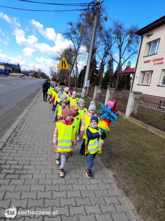Przedszkolaki z Iłowa na powitanie wiosny