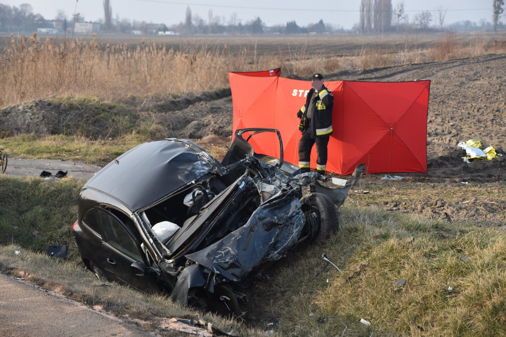 Śmierć na DK 50 w Guzowie tusochaczew.pl