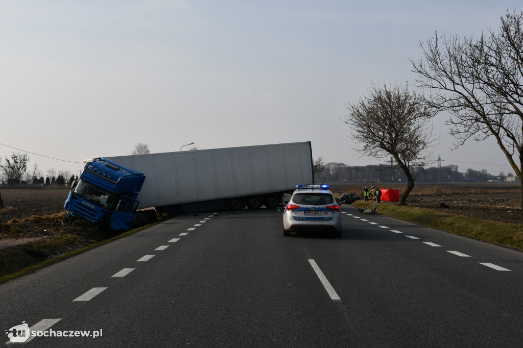 Śmierć na DK 50 w Guzowie