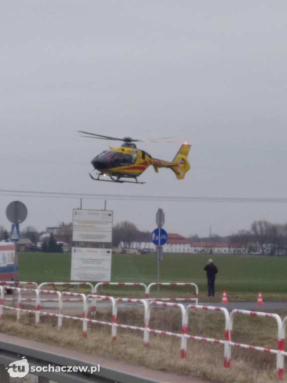 Szymanów: zderzenie dwóch osobówek. Droga zablokowana