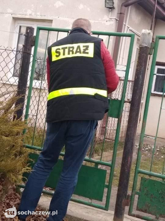 Rybno. Dystrybucja maseczek