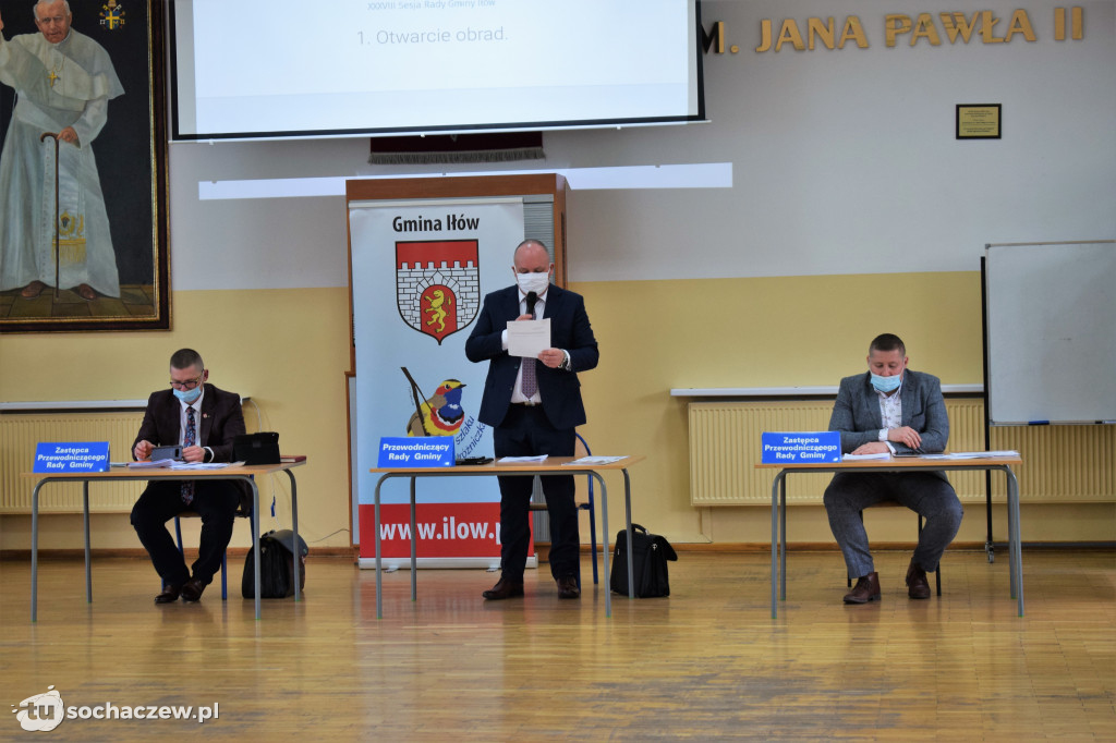 XXXVIII sesja rady gminy Iłów