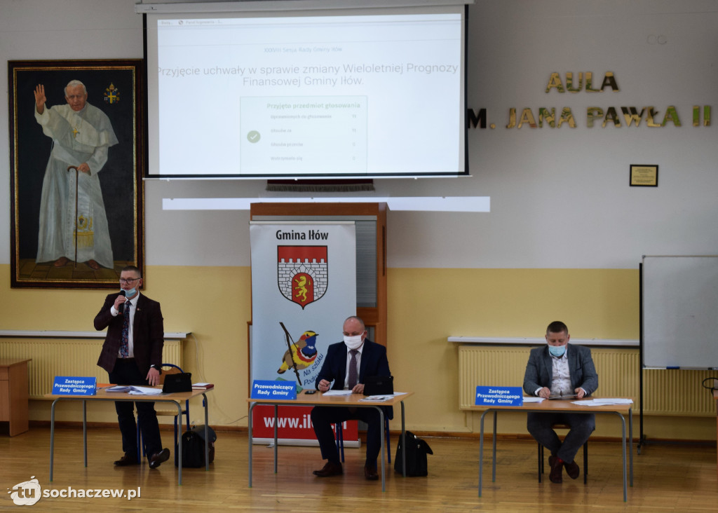 XXXVIII sesja rady gminy Iłów