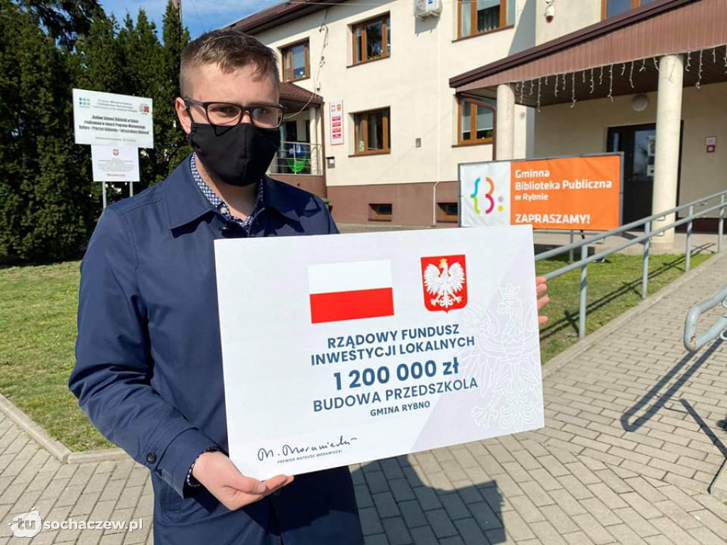 Gmina Rybno z dofinansowaniem na budowę nowoczesnego przedszkola