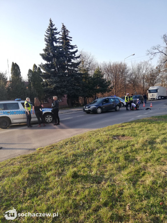 Wypadek w Trojanowie 31.03.2021