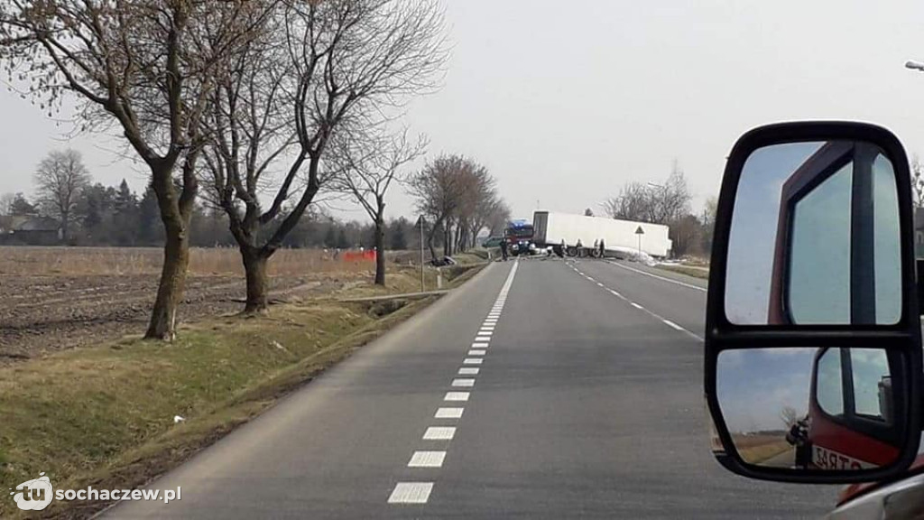 Śmierć na DK 50 w Guzowie