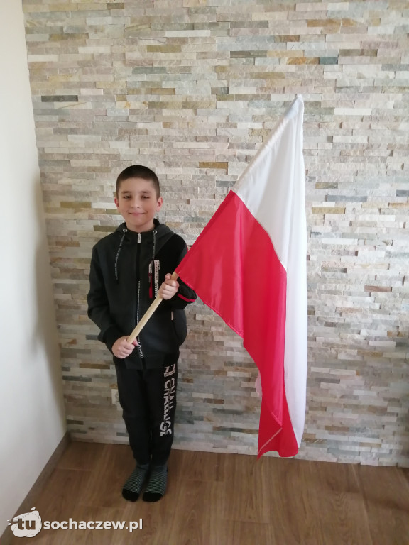 SP Brzozów uczniowie uczcili święto Chrztu Polski