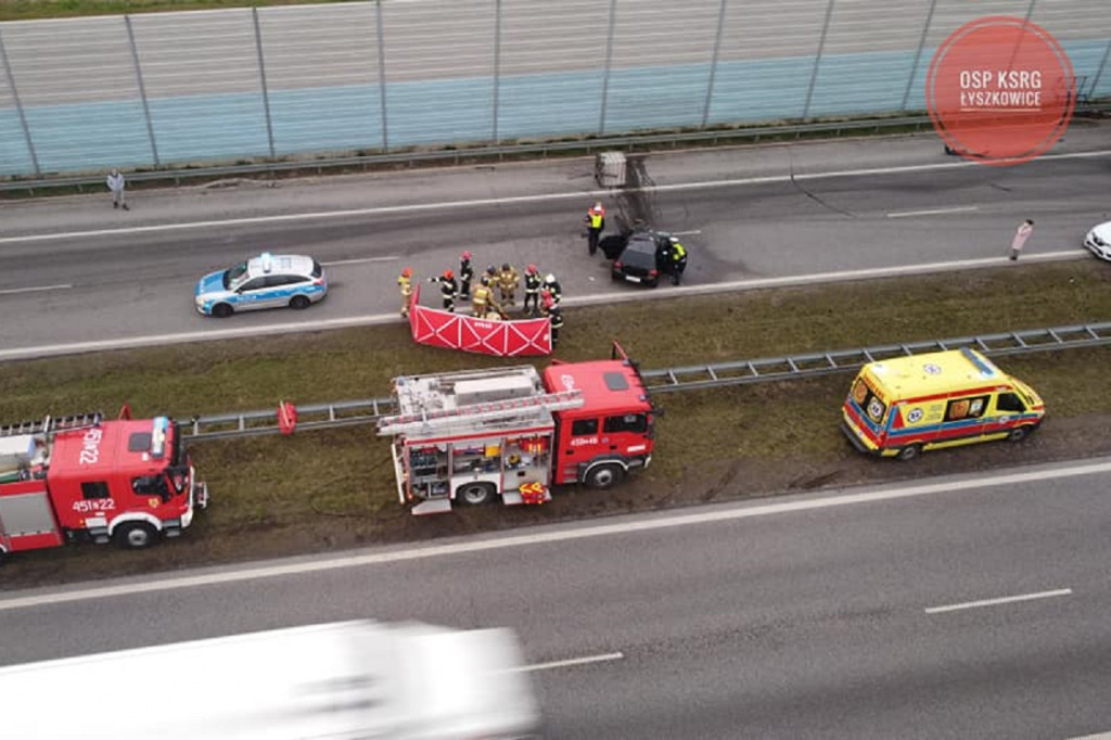 Śmiertelny wypadek na A2 pod Łowiczem