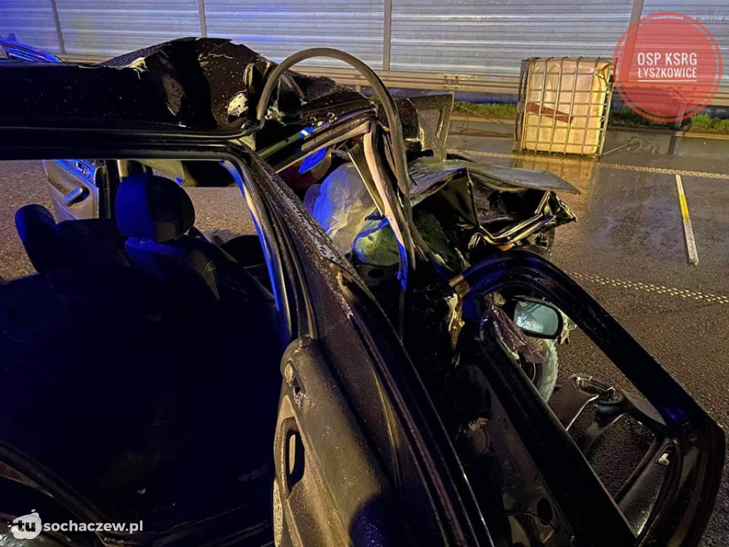 Śmiertelny wypadek na A2 pod Łowiczem