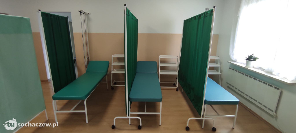 Gabinet Rehabilitacji Ruchowej w Młodzieszynie po remoncie