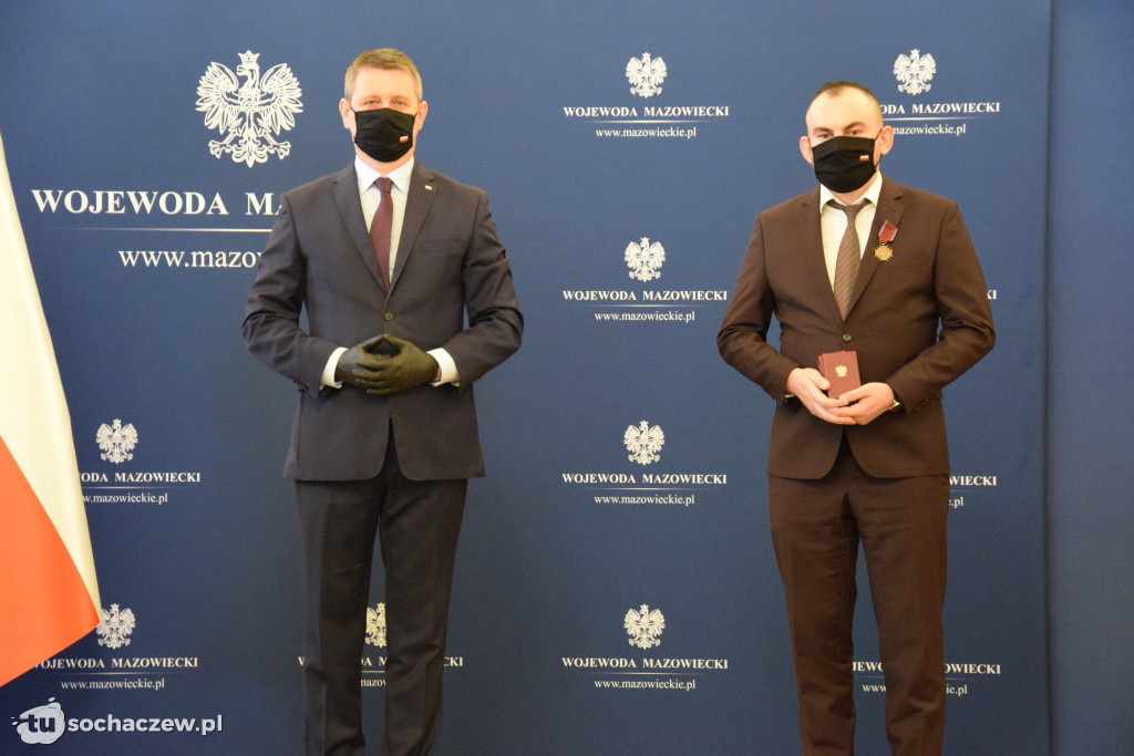 Sławomir Cypel i Daniel Janiak odznaczeni