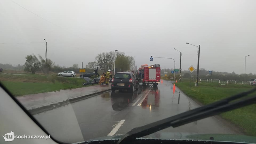 Wypadek w Elżbietowie