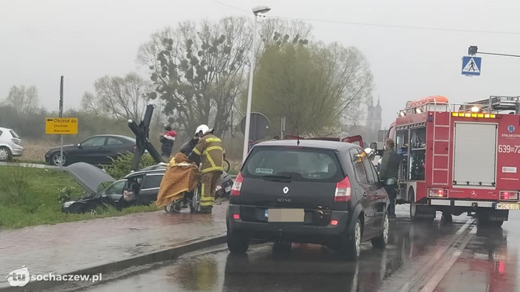 Wypadek w Elżbietowie