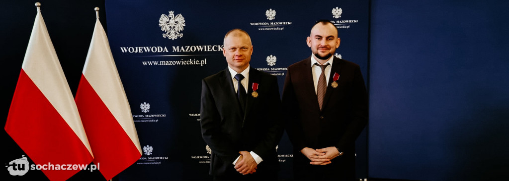 Sławomir Cypel i Daniel Janiak odznaczeni