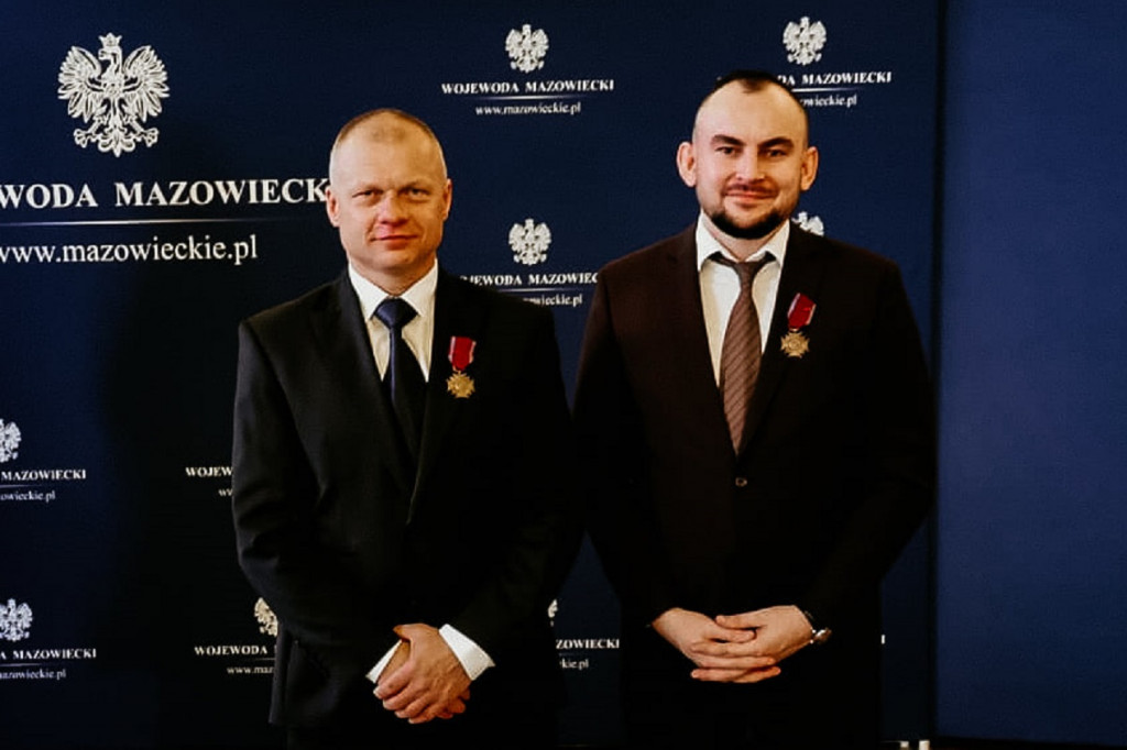 Sławomir Cypel i Daniel Janiak odznaczeni