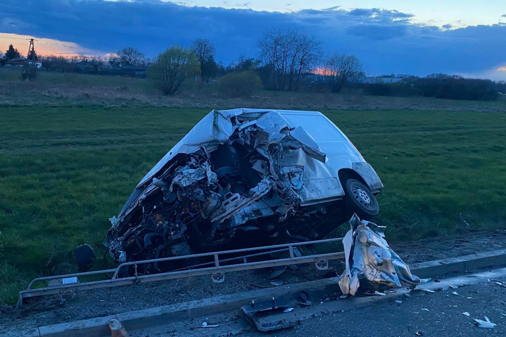 Tragiczny wypadek na DK 50