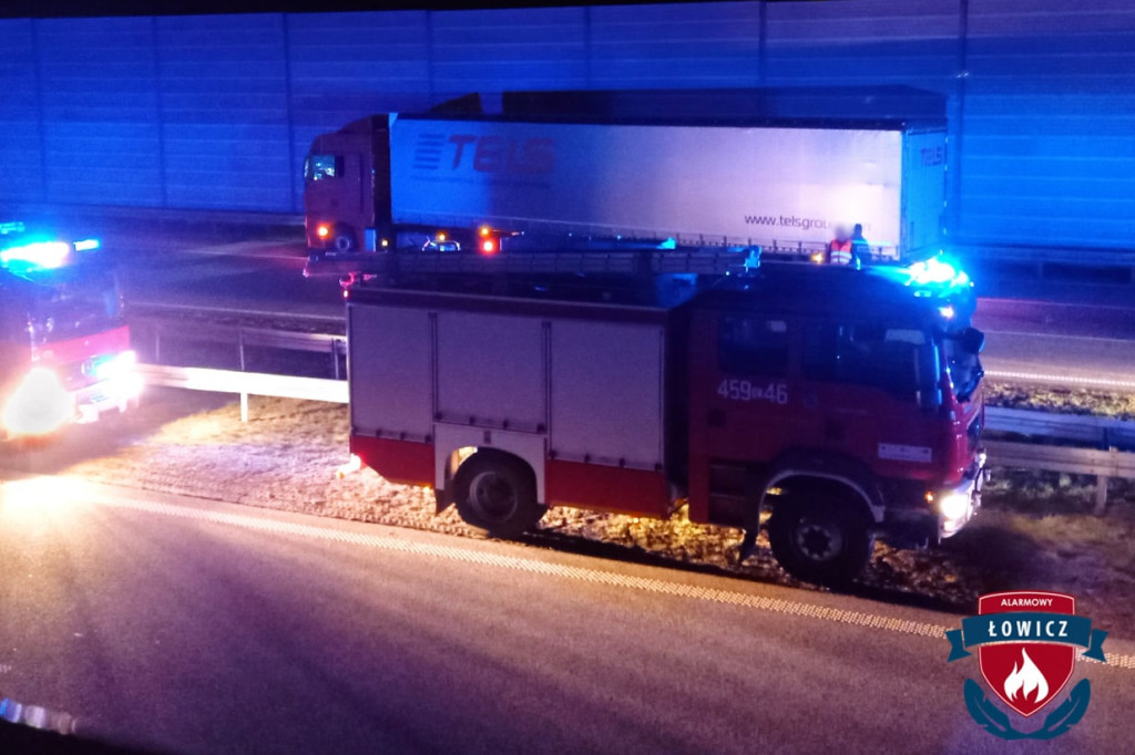Wypadek na A2. Zginął pieszy