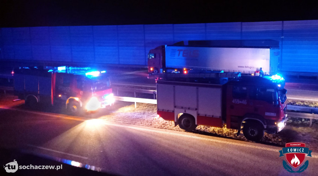 Wypadek na A2. Zginął pieszy