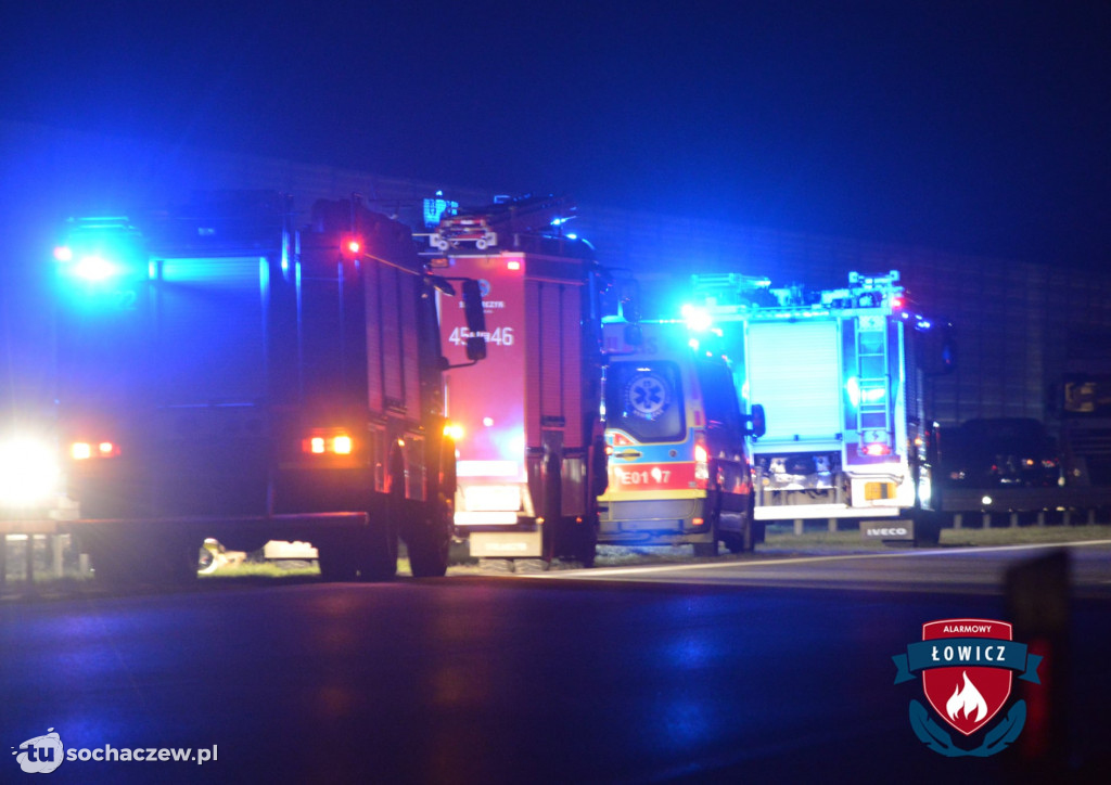Wypadek na A2. Zginął pieszy