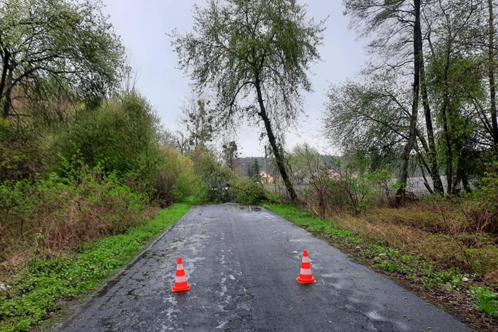 Interwencja OSP w Wólce Smolanej